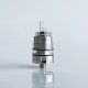 Rekavape Ost Old School Style DL RTA Atomizer - Silver + Translucent, 316SS + PCTG + PCTG, 3ml, Air Pin 2, 2.5, 3, 3.5mm, 22mm