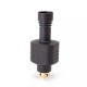 SXK PROtocol Atom Style Bridge RBA for Boro Devices / Billet / BB Mod Kit - Black, 316SS, 3.5mm / 4.0mm Air Pin