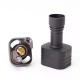 SXK PROtocol Atom Style Bridge RBA for Boro Devices / Billet / BB Mod Kit - Black, 316SS, 3.5mm / 4.0mm Air Pin