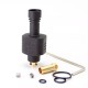 SXK PROtocol Atom Style Bridge RBA for Boro Devices / Billet / BB Mod Kit - Black, 316SS, 3.5mm / 4.0mm Air Pin