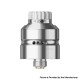 [Ships from Bonded Warehouse] Authentic Hellvape Dead Rabbit Mini RDA Tank Atomizer - Silver, BF Pin, 20mm Diameter