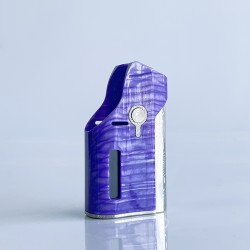 Rekavape Prisma Style DNA60C 60W SBS Box Mod - Purple, SS + Juma, 1~60W, 1 x 18650, Evolv DNA60C Chipset