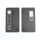 SXK MISSION XV DotMission Style Panels System DMPS Set - Black, Carbon Fiber Panels + Black Aluminum Inners + Titanium Buttons