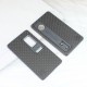 SXK MISSION XV DotMission Style Panels System DMPS Set - Black, Carbon Fiber Panels + Black Aluminum Inners + Titanium Buttons
