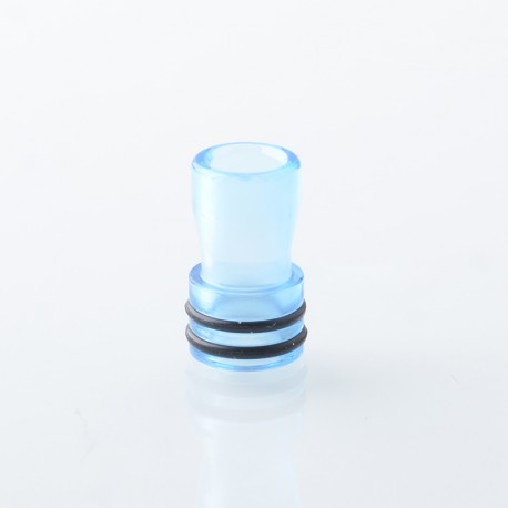 Monarchy Tapered Style 510 Drip Tip - Translucent Blue, Acrylic