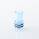 Monarchy Tapered Style 510 Drip Tip - Translucent Blue, Acrylic
