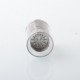 Rekavape Replacement Top Refilling Tank Tube Kit for Diplomat Style RDL RTA / Diplomat Style MTL RTA - Silver, 5.0ml