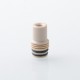 Rekavape Kuma Style 510 Drip Tip for RDA / RTA / RDTA Atomizer - Beige, PEEK
