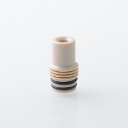 Rekavape Kuma Style 510 Drip Tip for RDA / RTA / RDTA Atomizer - Beige, PEEK