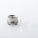 Rekavape F-Dama Extender Tank for Monarchy Ost Old School MTL and DL RTA Atomizer - Silver + Translucent, 316SS + PCTG
