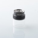 Rekavape Extender Tank for Monarchy Ost Old School MTL and DL RTA Atomizer - Black + Translucent, 316 Stainless Steel + PCTG