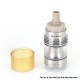 SXK Extender Tank Tube Set for Monarchy Ost Old School MTL / DL RTA Atomizer - 316 Stainless Steel + PCTG + PEI