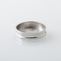 415 Style Decorative Ring Stand for RDA / RTA / RDTA Atomizer - Silver, Stainless Steel