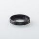 415 Style Decorative Ring Stand for RDA / RTA / RDTA Atomizer - Black, Stainless Steel
