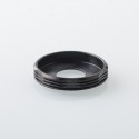 415 Style Decorative Ring Stand for RDA / RTA / RDTA Atomizer - Black, Stainless Steel