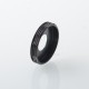 415 Style Decorative Ring Stand for RDA / RTA / RDTA Atomizer - Black, Stainless Steel