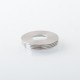 415 Style Decorative Ring Stand for RDA / RTA / RDTA Atomizer - Silver, Stainless Steel