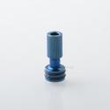 510 Drip Tip for RDA / RTA / RDTA Atomizer - Blue, Stainless Steel