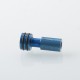 510 Drip Tip for RDA / RTA / RDTA Atomizer - Blue, Stainless Steel