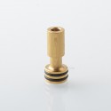 510 Drip Tip for RDA / RTA / RDTA Atomizer - Gold, Stainless Steel