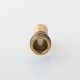 510 Drip Tip for RDA / RTA / RDTA Atomizer - Gold, Stainless Steel