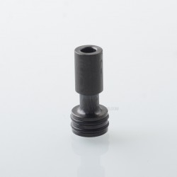 510 Drip Tip for RDA / RTA / RDTA Atomizer - Black, Stainless Steel