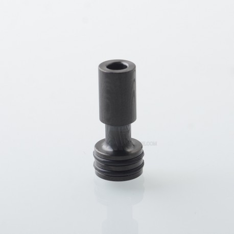 510 Drip Tip for RDA / RTA / RDTA Atomizer - Black, Stainless Steel