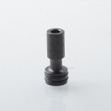 510 Drip Tip for RDA / RTA / RDTA Atomizer - Black, Stainless Steel