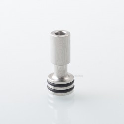 510 Drip Tip for RDA / RTA / RDTA Atomizer - Silver, Stainless Steel