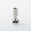 510 Drip Tip for RDA / RTA / RDTA Atomizer - Silver, Stainless Steel