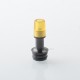 510 Drip Tip Set with 4 PCS Mouthpiece for RDA / RTA / RDTA Atomizer - Black, Stainless Steel + POM + PEEK + PEI