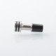 510 Drip Tip Set with 4 PCS Mouthpiece for RDA / RTA / RDTA Atomizer - Silver, Stainless Steel + POM + PEEK + PEI