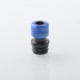 510 Drip Tip Set with 5 PCS Mouthpiece for RDA / RTA / RDTA Atomizer - Black, Stainless Steel + Resin