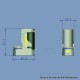 Sensiyu SBS Side by Side Box Mod - Translucent, 1 x 18350