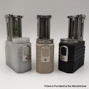 Jue SBS Side by Side Box Mod - White, 1 x 18350 / 18650