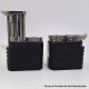 Jue SBS Side by Side Box Mod - White, 1 x 18350 / 18650