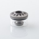 Authentic Ambition Mods Replacement 2.0ml Nano Tank Kit for Bi2hop MTL RTA 2.0ml / 4.0ml - Gun Metal