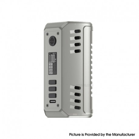 [Ships from Bonded Warehouse] Authentic Dovpo Odin V2 200W Box Mod - Satin Gunmetal, VW 1~200W, 2 x 18650 / 21700