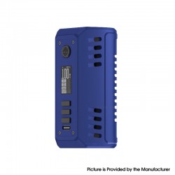 [Ships from Bonded Warehouse] Authentic Dovpo Odin V2 200W Box Mod - Satin Blue, VW 1~200W, 2 x 18650 / 21700