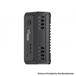 [Ships from Bonded Warehouse] Authentic Dovpo Odin V2 200W Box Mod - Matte Black, VW 1~200W, 2 x 18650 / 21700