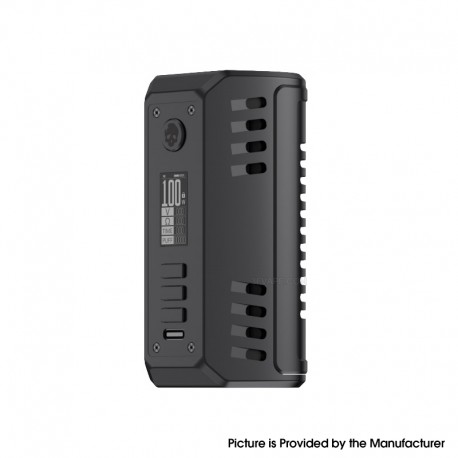 [Ships from Bonded Warehouse] Authentic Dovpo Odin V2 200W Box Mod - Matte Black, VW 1~200W, 2 x 18650 / 21700