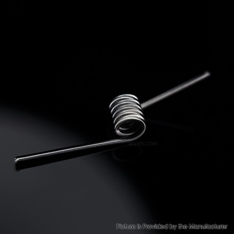 Authentic Thunder Cloud Ni80 2-Core Alien Coil - Opposite, 28ga x 2 + 40ga, 0.58ohm (2 PCS)