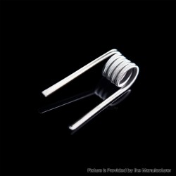 Authentic Thunder Cloud Ni80 2-Core Alien Coil - Straight, 28ga x 2 + 40ga, 0.55ohm (2 PCS)