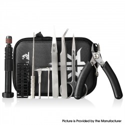 Authentic Thunder Cloud Requiem Pro Tool Kit - Screwdriver, Scissors, Tweezers, Cutters, Coil Jig, Coil Leg Trim Tool