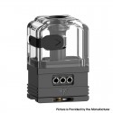 Authentic Thunder Cloud X El Mono Vapeador Requiem Boro RBA Tank - Matte Gunmetal, 6ml, Air Pin 1.0, 2.0, 3.0,4.0mm