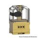 Authentic Thunder Cloud X El Mono Vapeador Requiem Boro RBA Tank - 24K Gold, 6ml, Air Pin 1.0, 2.0, 3.0,4.0mm