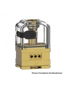 Authentic Thunder Cloud X El Mono Vapeador Requiem Boro RBA Tank - 24K Gold, 6ml, Air Pin 1.0, 2.0, 3.0,4.0mm
