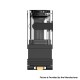 Authentic Thunder Cloud X El Mono Vapeador Requiem Boro RBA Tank - 24K Gold, 6ml, Air Pin 1.0, 2.0, 3.0,4.0mm