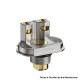 Authentic Thunder Cloud X El Mono Vapeador Requiem Boro RBA Tank - 24K Gold, 6ml, Air Pin 1.0, 2.0, 3.0,4.0mm