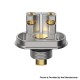 Authentic Thunder Cloud X El Mono Vapeador Requiem Boro RBA Tank - Matte Black, 6ml, Air Pin 1.0, 2.0, 3.0,4.0mm